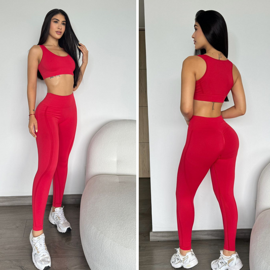 Conjunto Leggings + Top Seamless