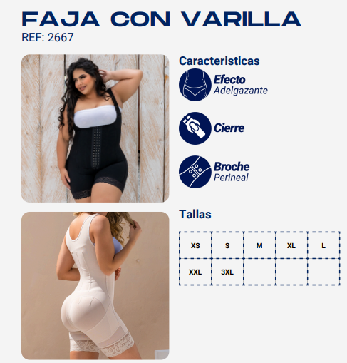 FAJA CON VARILLA 2667 xx